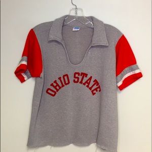 Vintage OHIO STATE short sleeve sweat shirt
